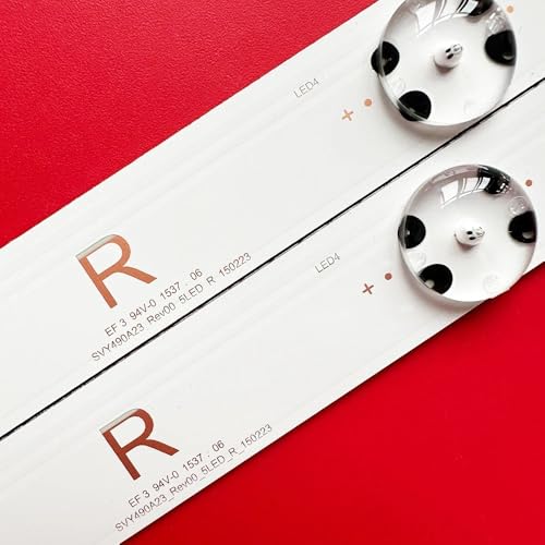 Tiras LED repuesto para reparar televisor de 49 pulgadas en taller 3
