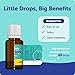 Ddrops Baby Probiotic with Vitamin D, 60 Drops - Colic Symptom Relief for Newborns and Infants - Easy-to-Use, Just One Drop Daily, No Sugar, Non-GMO, Allergy-friendy