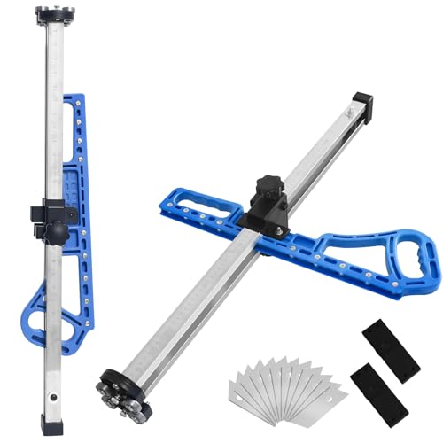 Foldable Drywall Cutter with Deburring