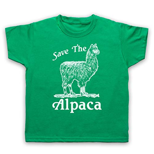 T-shirt Save The Alpaca enfant coton doux anti-irritation motif durable