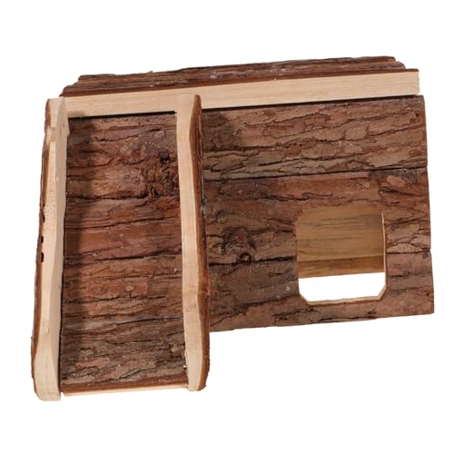 Didiseaon Haustierh Klein Atmungsaktiv Hamsterversteck Igelunterkunft Kleintiernest für Chinchillas und Nager