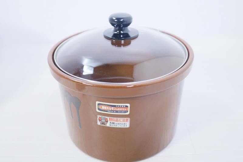 Amazon｜常滑焼 久松窯 キュウマツ 切立 4.4L かめ おふくろガラス蓋