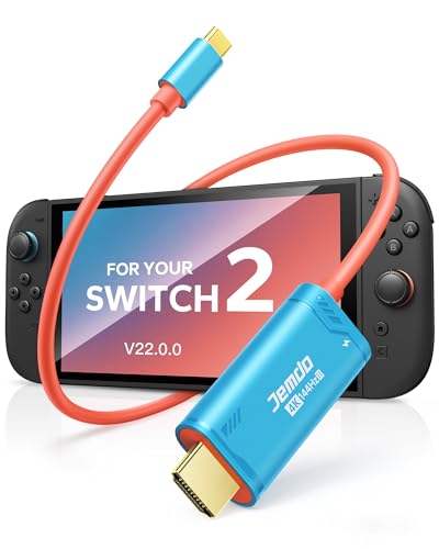 Amazon.co.jp: JEMDO Switch 2 ドック付き【V22.1.0にも対応】 HDMI