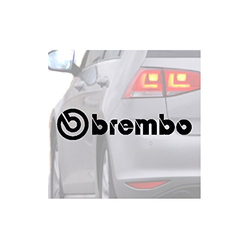 WrapWorkers Series Pegatina para Coche BREMBO Negra