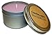 Candlecopia Lavender Vanilla Scented Soy Candle - A well-balanced blend of herbal lavender and calming vanilla - 55 Hours Burn Time in 8-ounce Tin