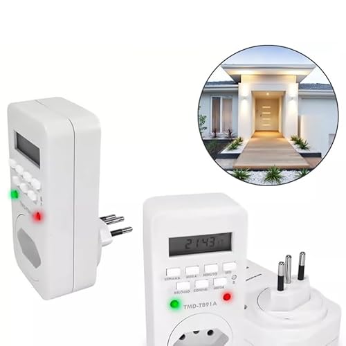 Aparelho Timer Temporizador Digital Bivolt Automático Com Visor LCD