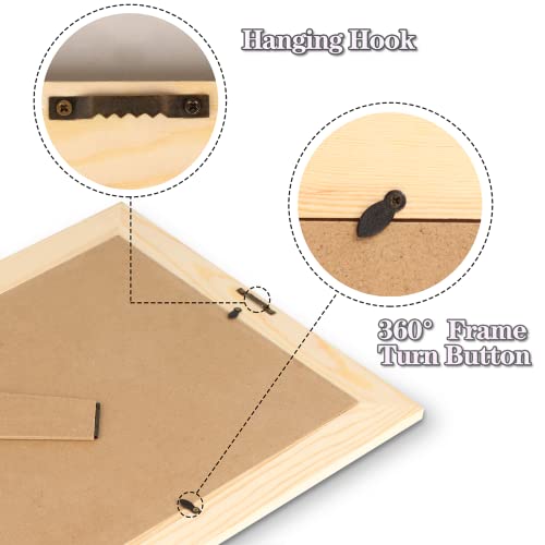 Pardick Christmas Snowflake 4X6 Picture Frame, Red Black Buffalo Plaid Wooden Photo Frames For Tabletop And Wall Display, Picture Frame Home Decor #TOP5