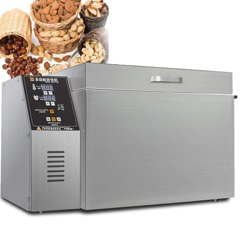 Electric Coffee Roaster Machine, Commercial Nut Peanut Bean Roasters Home Roasting Machine For, Chestnuts, Cocoa Beans, Red Beans, Black Beans, Soybeans, Sesame Seeds,4000g
