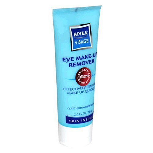 Nivea Visage Eye Make-Up Remover, 2.5-Ounce Tubes (Pack of 4)