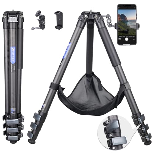 カーボン製三脚(耐荷重8kg) Amazon | カーボン三脚 全高1690mm 32mmパイプ径10層カーボン