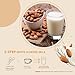 Wellbee's White Almond Butter - Blanched, Raw, Natural, Super Smooth & Creamy, Non GMO, No Sugar Added, No Salt Added, Vegan, Paleo, Keto, 12 oz Jar