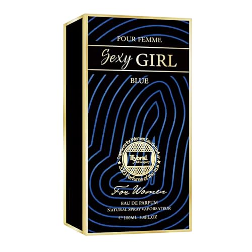 Hybrid & Company Sexy Girl Blue Pour Femme Eau De Parfum Natural Spray Vaporisateur 100ML 3.4FL.OZ