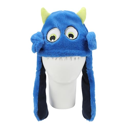 Bioworld Monster Face Youth Blue Hat With 3D Moveable Arms4