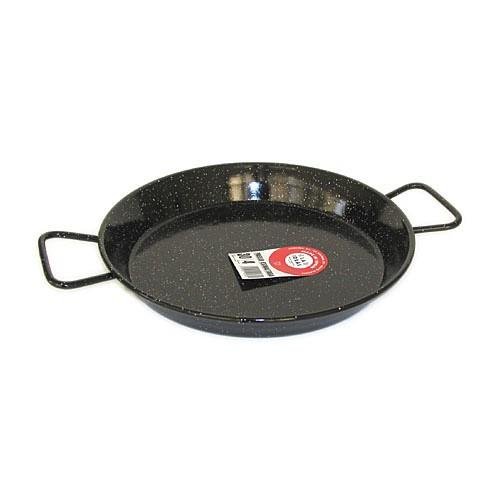 Paellera Valen.esmalt. 55 Cm (16 Raciones) - La Ideal En Oferta Garcima - Paellera Valenciana Esmaltada 55 Cm