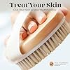 Dry-Skin-Body-Brush-Improves-Skins-Health-and-Beauty-Natural-Bristle-Remove-Dead-Skin-and-Toxins-Cellulite-Treatment-Improves-Lymphatic-Functions-Exfoliates-Stimulates-Blood-Circulation Dry Skin Body Brush - Improves Skin's Health and Beauty - Natural Bristle - Remove Dead Skin and Toxins, Cellulite Treatment, Improves Lymphatic Functions, Exfoliates, Stimulates Blood Circulation