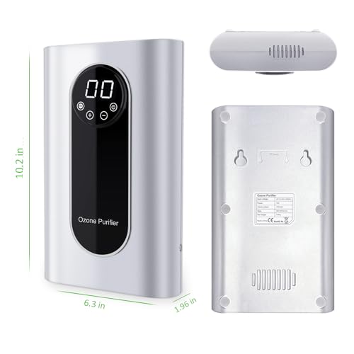 Generador portátil de ozono 1000mg/h multipropósito miniatura 7