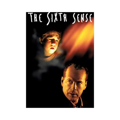Image of BLINKART The Sixth Sense (1999) Movie Poster 12x18 Inch | Unframed Wall Art Print on Premium 300 GSM Paper | Vintage Aesthetic Mid Century Film Decor for Bedroom, Living Room, Office