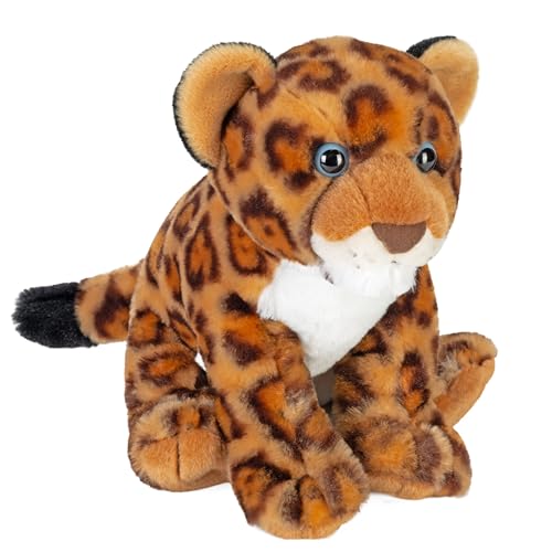 Wild Republic Cuddlekins Cachorro De Jaguar, Animales de Peluche, 30 cm, Regalo Recién Nacido, Peluches para Niños, Juguete de Peluche, Peluches para Niñas, Relleno Elaborado con Botellas Recicladas