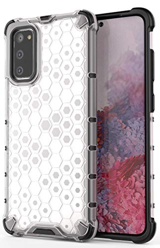 Image of Glasgow Back Case Cover for Samsung Galaxy S20 Shockproof Military Grade Back Cover - Black