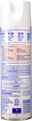 Lysol Disinfectant Spray Crisp Linen Scent, 19 oz (Pack of 4)