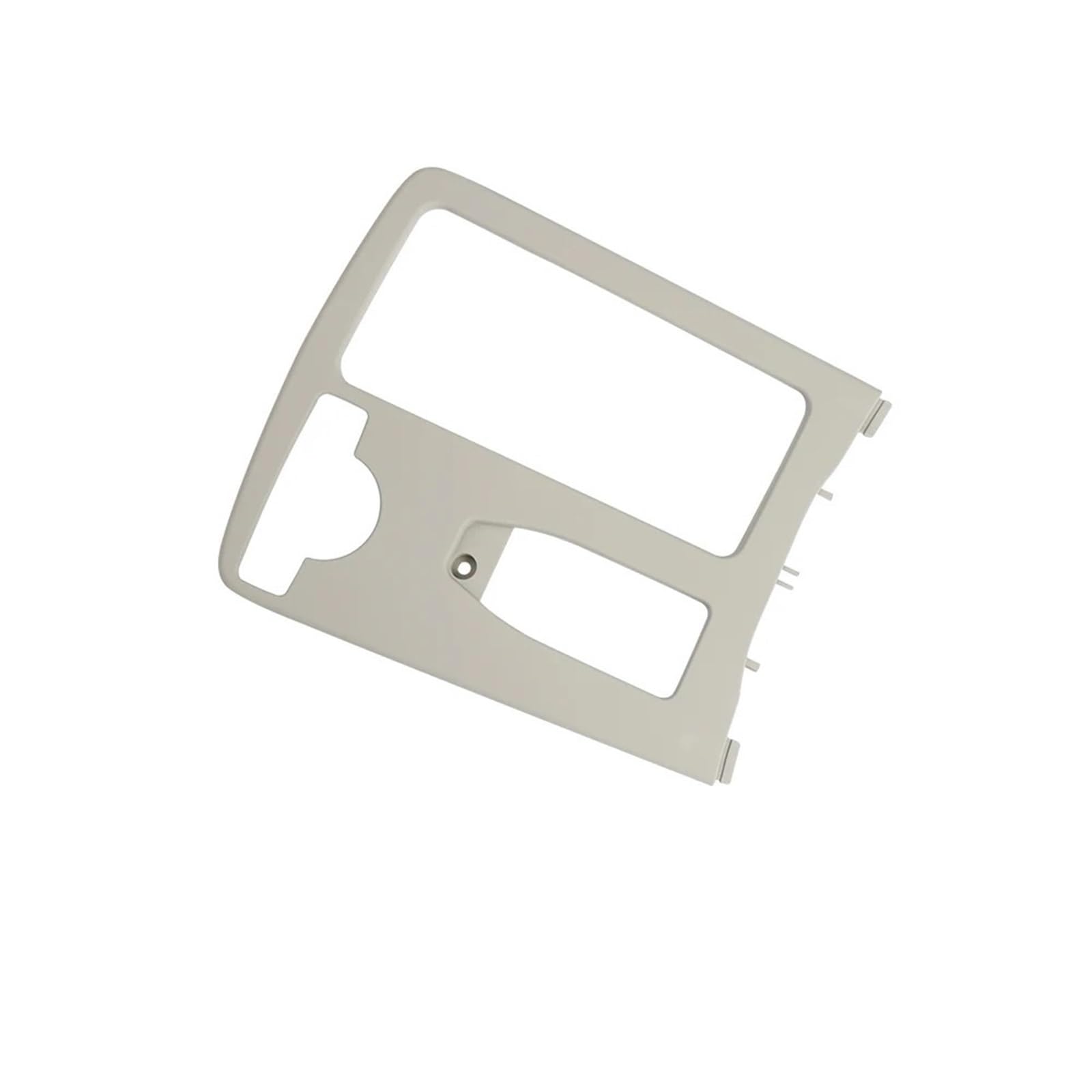 Folia na panel‌ Okleina skrzynia biegów‌ Osłona uchwytu na kubek na konsolę środkową pasuje do Mercedesa Benz W204 Klasy C 2007-2014 2046800107 Auto Wymiana wnętrza samochodu(Gray)