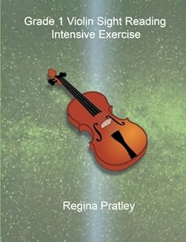 Paperback Grade 1 Violin Sight Reading Intensive Exercise Book