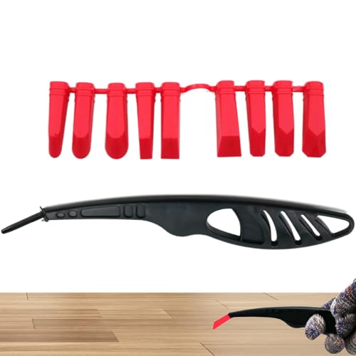 Herramienta para eliminar lechadas, 9 en 1 sellador portátil masilla espátula | Eliminador de juntas | Para baldosas de suelo, lavabo, compuestos de baño limpieza