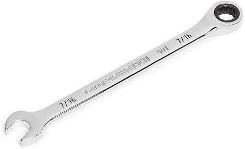 Miniatura 3 de GEARWRENCH Llave combinada de trinquete de 12 puntos con arco oscilante de 4 grados de 716" - 86944