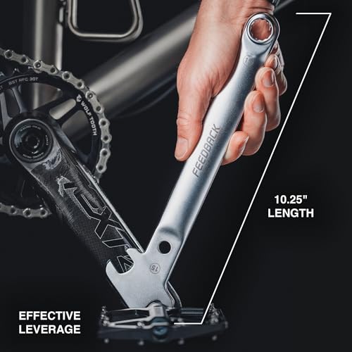 Clé de pédale Feedback Sports de haute précision pour atelier