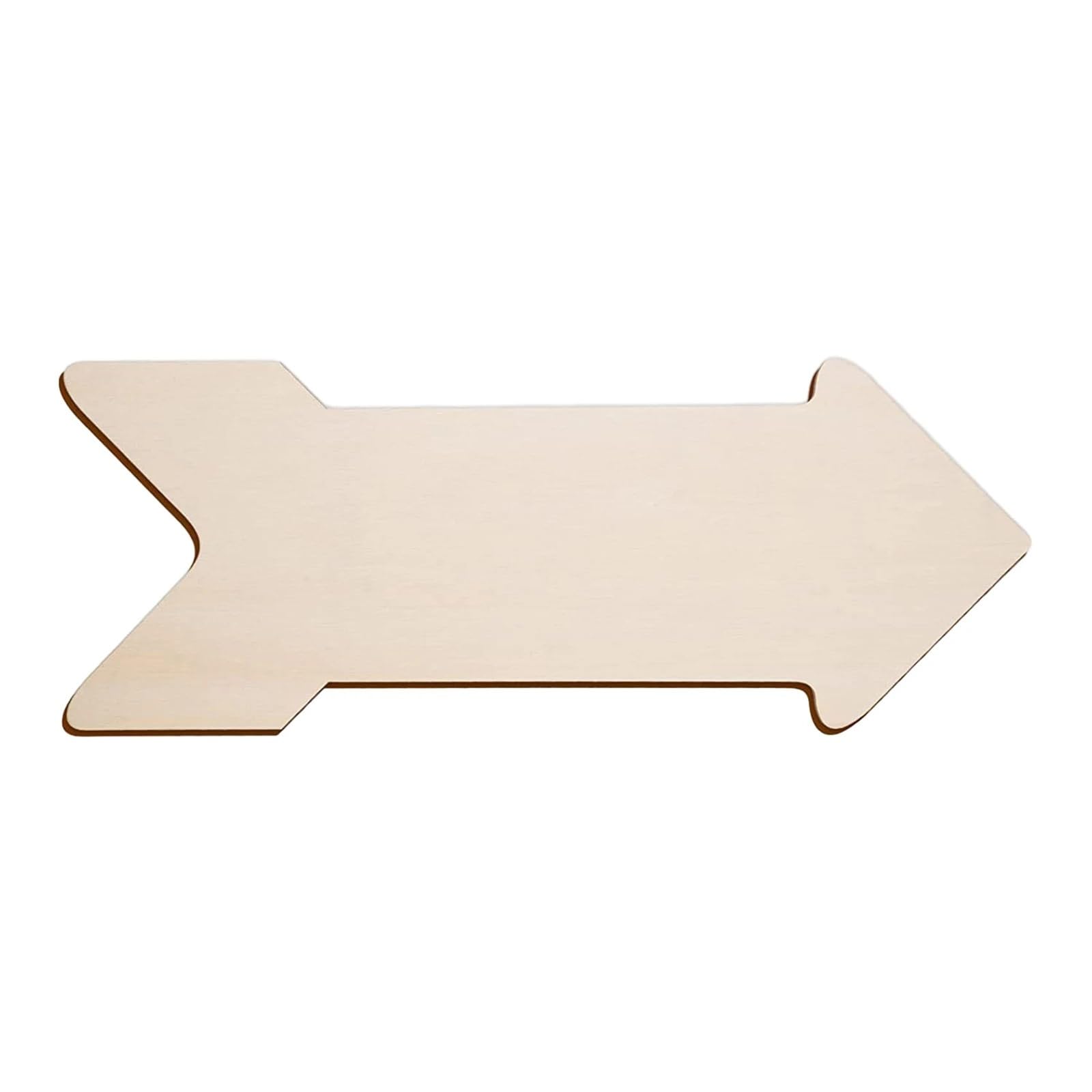 4Pcs Unpainted Wood Sign DIY Blank Arrows Slices Banners Address Plaque For Holiday Wedding Festival Garden Hotel