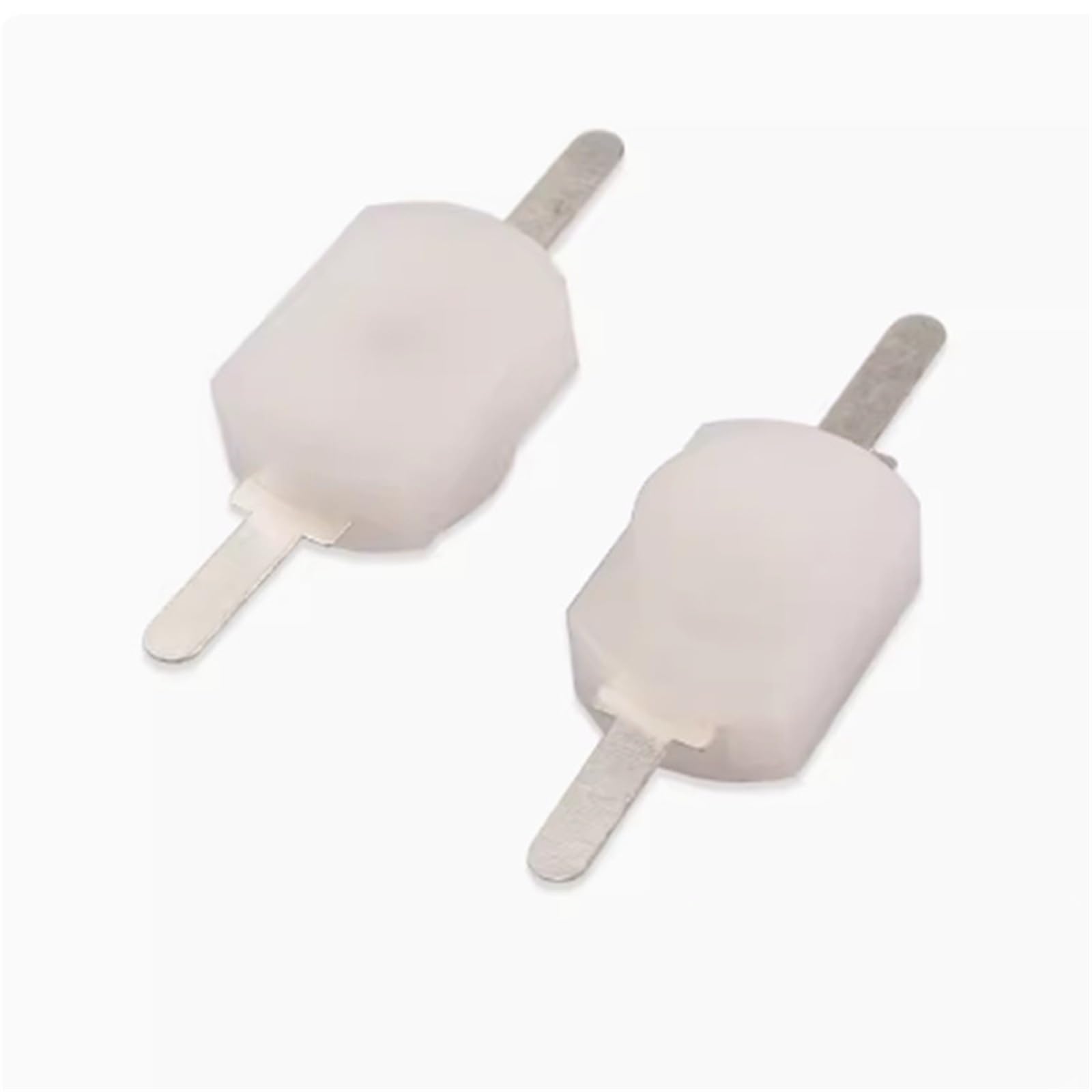 Mini interrupteur à bouton-poussoir marche/arrêt 12x8mm DC 30V 1A blanc pour lampe 1208YD