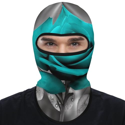 Balaclava Gris Azulado con Protección Solar para Hombres y Mujeres, Máscara Respirable de Cabeza Completa para Senderismo, Ciclismo, Correr y Conducir miniatura 1
