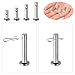 XINGYHENG 60Pcs M3 / M4 / M5 12 Species Stainless Clevis Pin Flat Head Pin with Hole Location Pin T-Shape Round Pin Assortment Kit