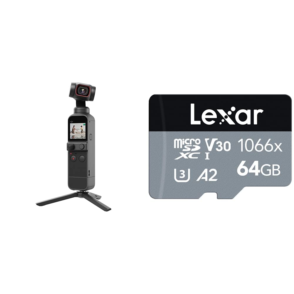 Dji Pocket Creator Combo Axis Gimbal Stabilizer Black