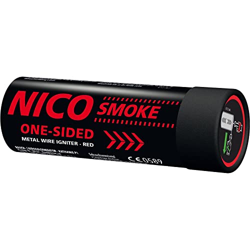 Smoke Granate 80 sek mit Abreißzünder ROT Nico