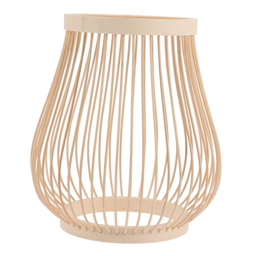 Abat-jour pour plafonnier bambou style rustique pour lustre