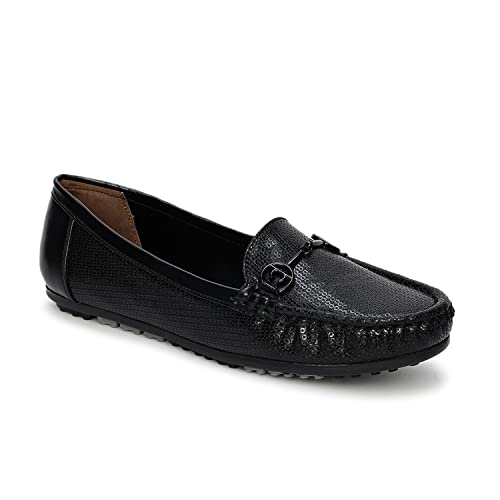 Image of Marc Loire Women Soft Comfortable Flat Loafers for Casual & Office Wear