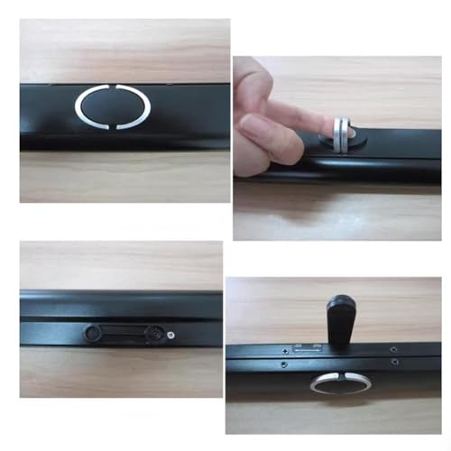Pantalla Proyector Retráctil de 30 Pulgadas 4:3 miniatura 2