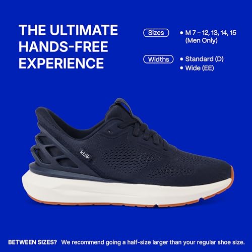 Kizik Slip On Sneakers: Athens 2 - Comfortable All-Day Wear, Hands Free Convenience, Breathable Mesh Top, Mens Walking Shoes with Arch Support - Mens Regular Width4