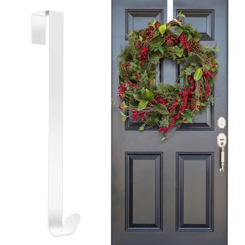 volila Door Wreath Hanger for Front Door 38cm/15in, Christmas Wreath Hanger