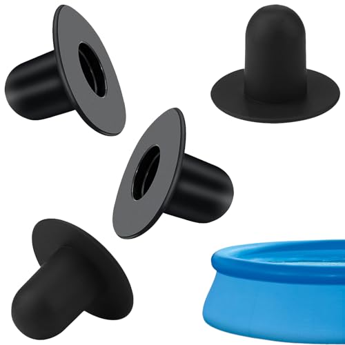 4 Stück Pool Stopfen,Pool Verschlussstopfen,Swimming Pools Wall Plugs,Kompatibel für Intex zum Bestway,Blindstopfen,Filter Pump,Plug Stopper,Schwimmbad Stecker,Schwimmbad Filter Dichtstopfen