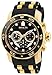 Invicta Men's 6981 Pro Diver Analog Swiss Chronograph Black Polyurethane Watch