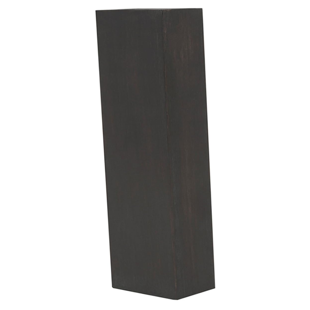 SUPVOX Ebony Wood Block Hardwood Block for Instrument Handle Ebony Lumber Blank