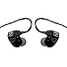 Produktbild HÖRLUCHS® HL4200 In-Ear Kopfhörer, 2-Wege Treiber ausgewogen, Smart Surface Universal Design mit 2-Pin-Wechselkabel, verschiedene Domes und Filter - Schwarz