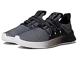 adidas Men's Lite Racer Adapt 5.0 Running Shoe, White/Black/White (Wide), 8.5