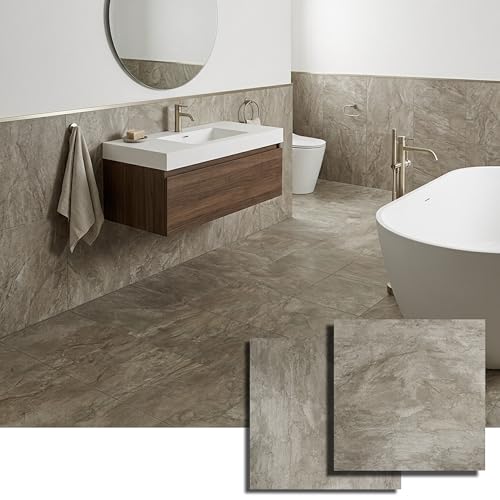 VIVIDCOZYTILE 12 Sq.Ft. Peel and Stick Vinyl Backsplash & Floor