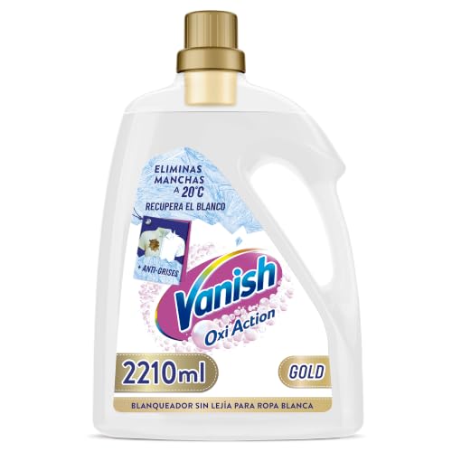 Miniatura 6 de Vanish Oxi Action Gold Quitamanchas multipoder para la ropa, Elimina Olores y Evita Desteñidos, en gel, sin Lejía, 2210 ml