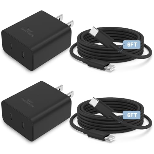 45W 2-Pack USB-C Fast Charger