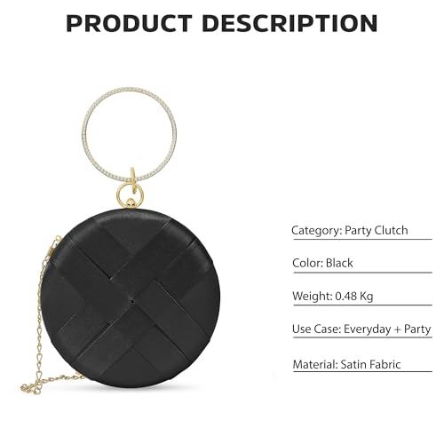 Image of Lavie Signature Women's Orem Circle Frame Clutch | Ladies purse |Gift For Women