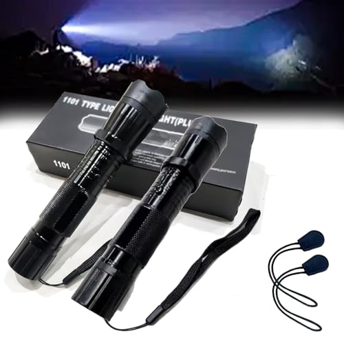 fjaldjfu Gootatic Voltguard V95 Stun Torch, Tactical Stun Flashlight, Super Bright Rechargeable Torch Waterproof Pocket Size for Power Cuts, Emergency, Camping, Hiking, Outdoor (2)